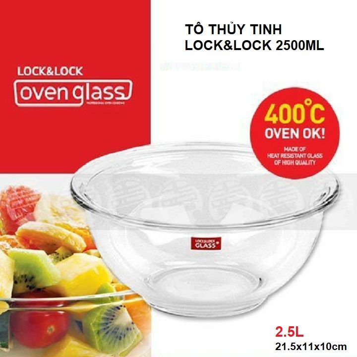 Tô thủy tinh chịu nhiệt LocknLock 500ml - tô thủy tinh lock&lock ...
