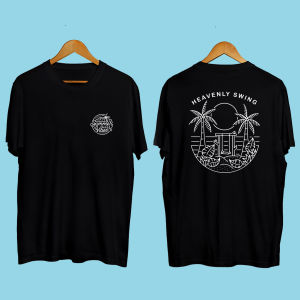 COD T-shirt KAOS BAJU100% KAPSADEPAN BELAKANGDISTRO BAJU SV HEAVEN SWING