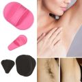 Smooth Away Facial Hair Remover Pads Exfoliation Kit for Women Girls, Smooth Legs and Facial Hair Removal Pads in 2 Sizes, Fine Black Sandpaper for Lips and Skin, Hair Removal and Exfoliation Kit. 