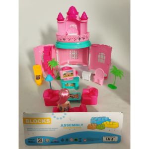 PROMO MAINAN ANAK EDUKASI RUMAH-RUMAHAN BARBIE SATU SET LENGKAP MAINAN PEREMPUAN LH 5