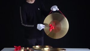 【Ship in 24H】铜锣乐器锣鼓镲三句半道具锣鼓全套小铜锣大锣防汛预警锣开道锣罗Copper gong instruments gongs drums cymbals three and a half sentences props gongs and drums all in one