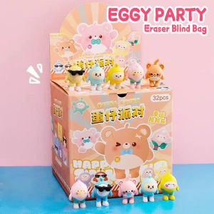 32PCS Sanrio / Capybara Eraser Blind Bag Cartoon Style Eraser Detachable Eraser Student Supplies Prizes Blind Box
