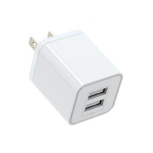 Two USB Mini Square Design for Efficient Device Charging and Travel Convenience