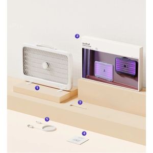 Xiaomi Qualitell เครื่องดักยุงไฟฟ้า เครื่องช็อตยุง และแมลง เครื่องดักยุง ยุง ที่ดักยุง Pest Killer 3500V ที่ดักยุงไฟฟ้าเครื่องดักยุง เสียงเงียบ