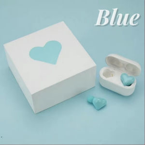 Cute Heart Shape Bluetooth Earphones TWS Wireless Earbuds IPX6 Waterproof Noise Cancelling For Calls Pigfly