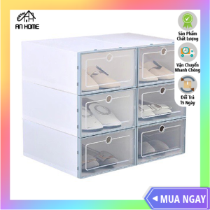 Hộp Đựng Giày Nhựa Cứng ANHOME Lắp Ráp Để Đồ Tiện Lợi Hộp Đựng Giày Nhựa Cứng Cao Cấp Kích Thước Lớn 33X24X14Cm Kích Thước Nhỏ 30X22X12Cm - Lazada