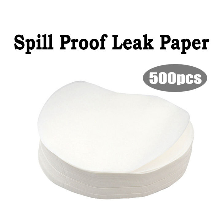 500pcs Anti Leak Spill Proof Paper For Coffee Milktea Drinks 11.5cm