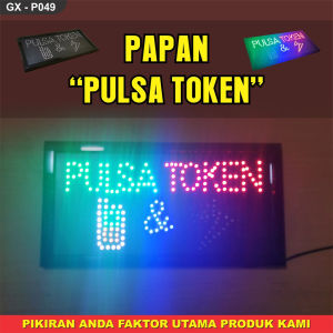 SALE PAPAN LED HP PULSA PLN P049 TERMURAH SEONLINE