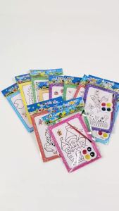 10 Set Kids Art Painting Watercolor Graffiti Toy with Color Background - Christmas Gifts