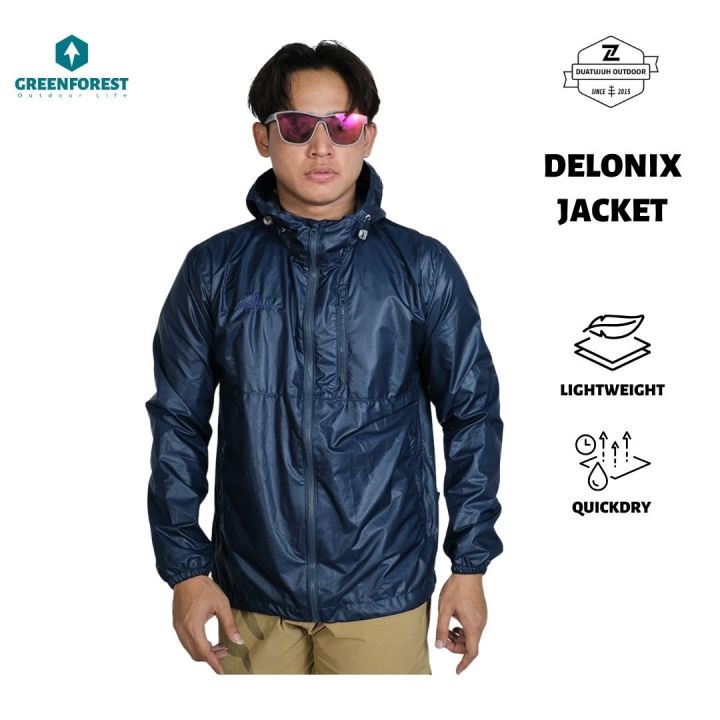 Greenforest Delonix Jaket Lipat Running Windproof