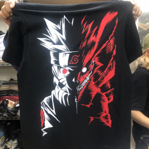 Kaos Naruto Kyubi Tshirt Casual Premium Cotton Real Pict Ready Stock Tersedia dan Siap Kirim BISA COD