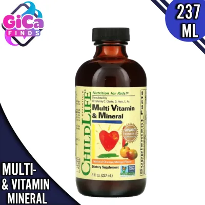 Childlife Multivitamin & Mineral Natural Orange/Mango 8 fl oz 237 ml