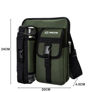 Large Capacity Shoulder Bag Men Backpack Oxford Cloth Messenger Bag Multi-Compartment Mens Bag Briefcase Travel Bag Computer Bag