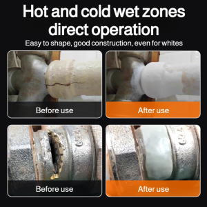 Powerful mud and iron adhesive