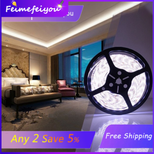 Lampu hiasan led strip light LED Strip Lighting 10M 600LED Waterproof Rainbow 2835 style LED Light Strip IR Remote Controller EU Plug Power Adapter DC12V Beautiful Decoration Lighting for Home Party Holiday