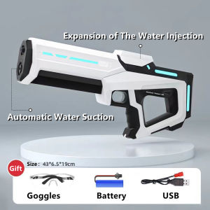 Electric Automatic Water Absorbing Gun Water Gun Toy With Large Capacity Long Endurance