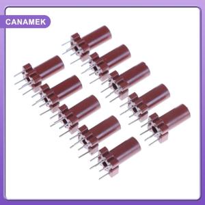 【CANAMEK】 10Pcs Inductor Shell Skeleton Empty Ferrite Core No Inductor 25-100MHZ Coil