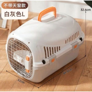 Cat Bag Cat travel suitcase Pet Aviation Box Portable Outdoor Car Air checked in Cat and Dog Cage Pet Box Space Box