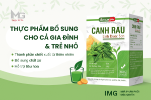 Canh Rau Linh Dược Sơn – Giải Pháp Cho Trẻ & Người Lớn Lười Ăn Rau Táo Bón – Hộp 10 Gói x 3g