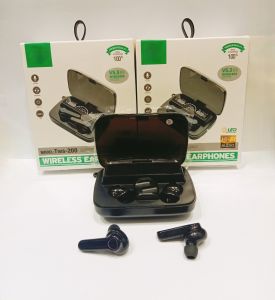 Handsfree Bluetooth  TWS 200 Transparan Headset Wireless5.3 Earphone Stereo Sound
