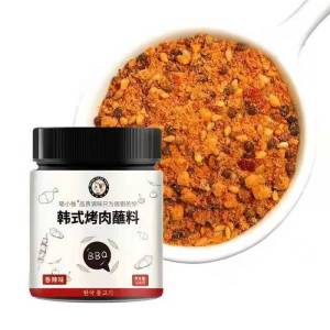 108g 韩式烤肉蘸料韩国家用齐齐哈尔孜然粉店用烧烤调料撒干料碟腌料店Korean Barbecue Dipping Seasoning Korean Household Qiqi Hal Cumin Powder Shop Barbecue Seasoning