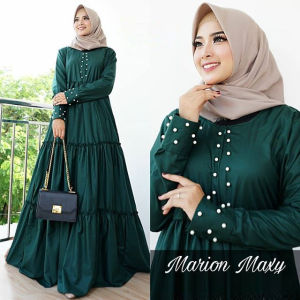 BAJU GAMIS WANITA MARION MAXI DRESS / M / L / XL