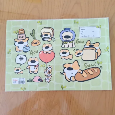 COMBO 20 TỜ Giấy bao tập trơn ( 24.5x36cm ) không kèm bao kiếng gấp 4 góc của phần giấy dư