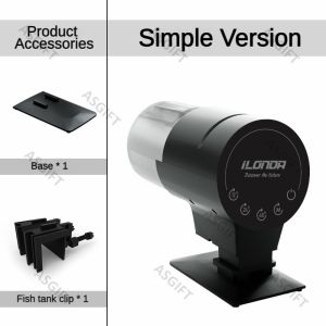 Smart Aquarium Fish Feeder Automatic Fish Tank Food Dispenser Feeding Timer For Fish Shrimp Turtle Wifi/LCD/Simple Version