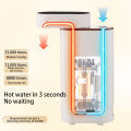 XIAOMI 便携式饮水机 Quick hot water dispenser Smart touch screen Portable instant hot water dispenser Travel mini water purifier Desktop direct. 