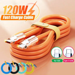 Cáp sạc nhanh cá mập 1m dây cáp sạc nhanh 120W cá mập 1m usb ra I.P cáp sạc nhanh 120W cá mập