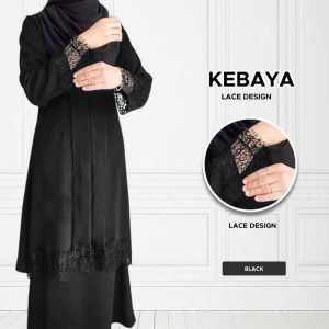 Baju Kebaya Lace Radhika kain jenis CEY ironless baju muslimah baju kebaya moden