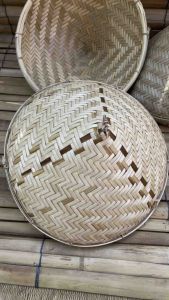 ฝาปิดหวดขนาด 9.5-10นิ้วขอบเย็บด้วยหวายแท้