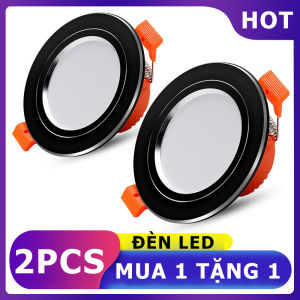 【Mua 1 cái  giao 1 cái】Đèn Led Âm Trần 220V Đèn Trần Hiện Đại Đèn Trần Có Thể Điều Chỉnh Độ Sáng Để Chiếu Sáng Gia Đình Đèn Trang Trí Bảo Hành 1 Năm