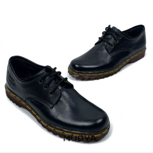 Sepatu Boots Wanita Docmart Pendek Kulit Casual Low Boots MD7010