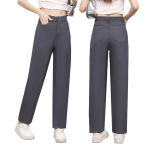 Willing PP High Waist Trousers for Women – Non-Gartered Pants with Side & Back Pockets Regular Fit Size 29-33 Casual & Office Wear *HM276