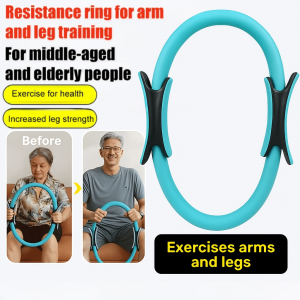 Pilates Yoga Ring Limb Resistance Circle for Elderly Arm and Leg Training Fitness Equipment Weight Loss Aid