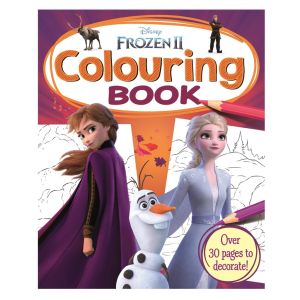 Frozen 2 Disney Simply Colouring Book For Kids With Elsa Anna & Olaf From Disney Hit Movie