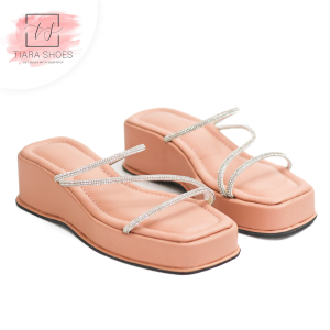 Tiara Shoes Wedges Wanita Devina Wedges Terbaru