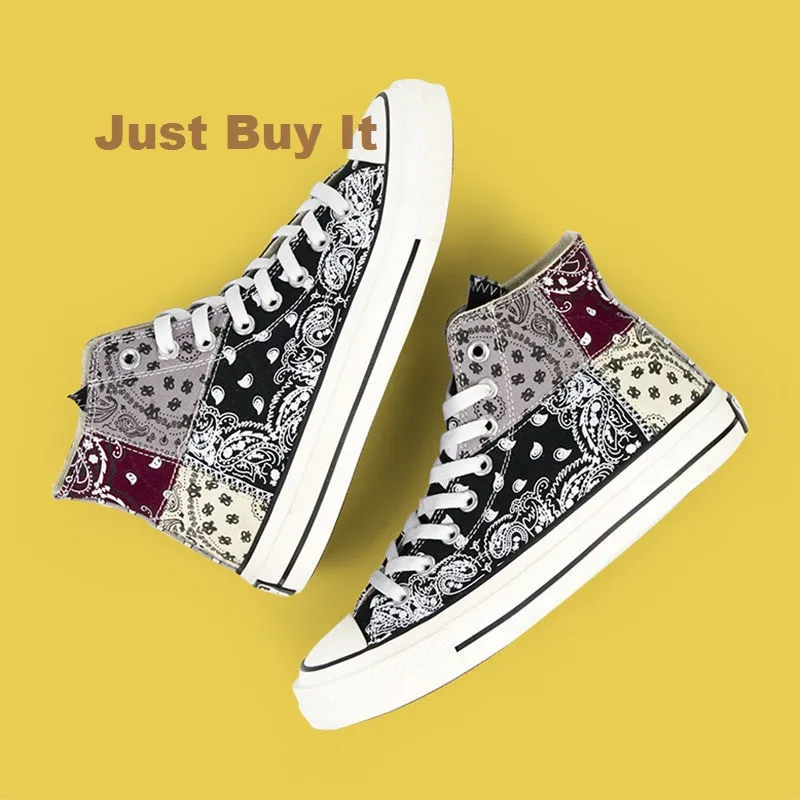 Sepatu Sneakers Batik Sepatu Old School, Sepatu Pria Dan Wanita