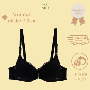 Áo Lót Ren Cúp Xéo Mút Dày Lotus 1912