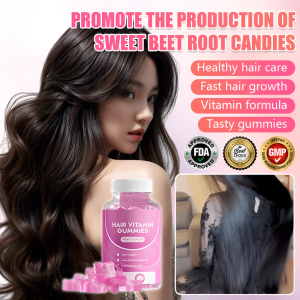 [The secret of beautiful hair] Beetroot gummies are antioxidant replenishing qi and blood and protecting the heart from staying up late.