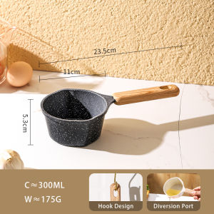 Vision Maifan Stone Oil Pouring Pan Mini Splashing Oil Pot Non Stick Egg Frying Pan Hot Oil Cooking Frying Pan