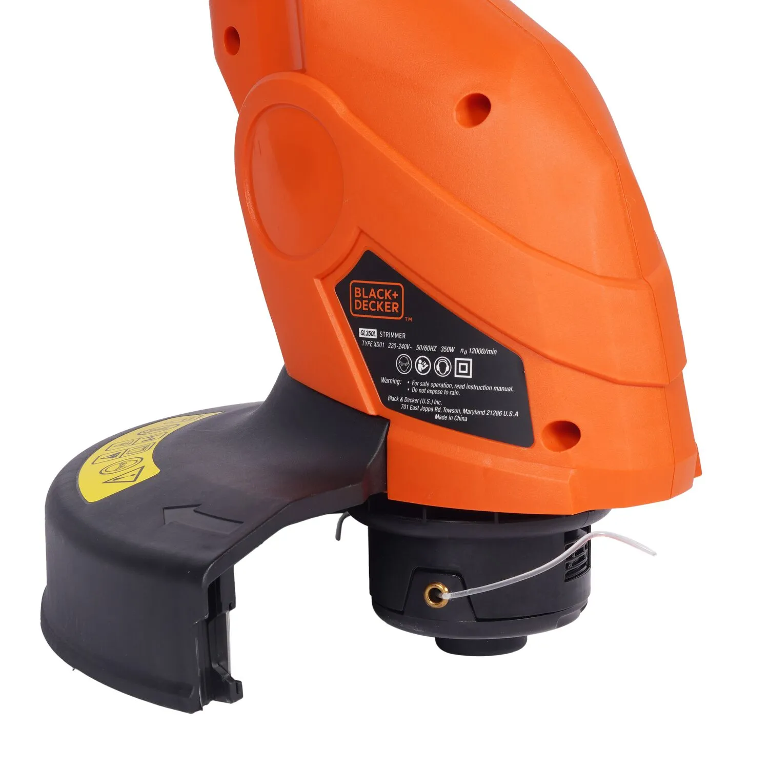 Black & Decker เครื่องเล็มหญ้า รุ่น GL350LA-B1 (แถมฟรี ตลับเส้น 1 ชุด)[Online Exclusive]
