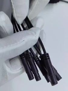 Custom Car Bare Copper Audio Cable BMW Head Reversing Camera Ambient Light One-to-Six Adapter Cable Dongguan Source