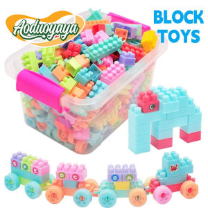 Aoduoyaya Kids Building Block Toys Large Particle Assemble Building Blocks Toys Puzzle Toys Mainan Kanak