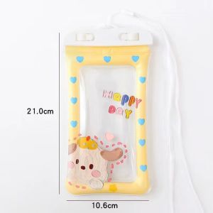 Sarung handphone Anti Air Motif kartoon Waterproof Case Lucu Dengan Model Sealer Waterproof Bumper Case
