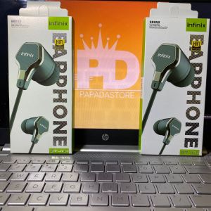 NEW Headset INFINIX 100% Super Bass Hi-Fi Audio Effect clear Human extra bass Suara jernih In-earphone