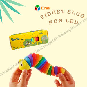 Mainan Slug Fidget ULAT slug toys mainan penghilang stress mainan ulat sensory play