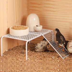 VSDGF Grid Racks Stainless Steel Climbing Ladder Ladder Landscaping For Cage Chicken Cage Accessories Rutin Chicken Grid Racks Pet Feeding Supplies Rutin Chicken Landscaping Platforms
