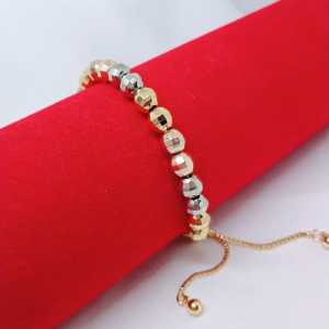 Gelang Serut Wanita Aksesoris Fashion Awet Tahan Lama Anti Karat Cocok Untuk Harian G2-2D